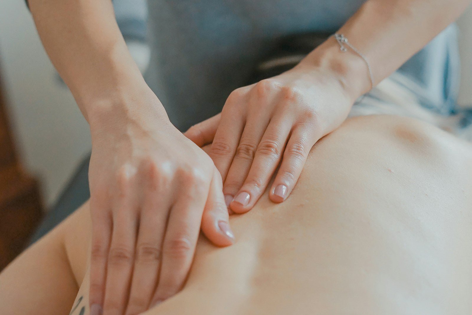 Massage van rug en spieren