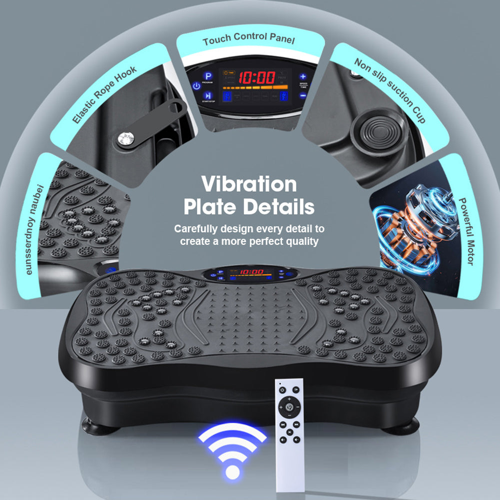 Trilplaat — Fitness Vibratieplaat met Bluetooth Speaker