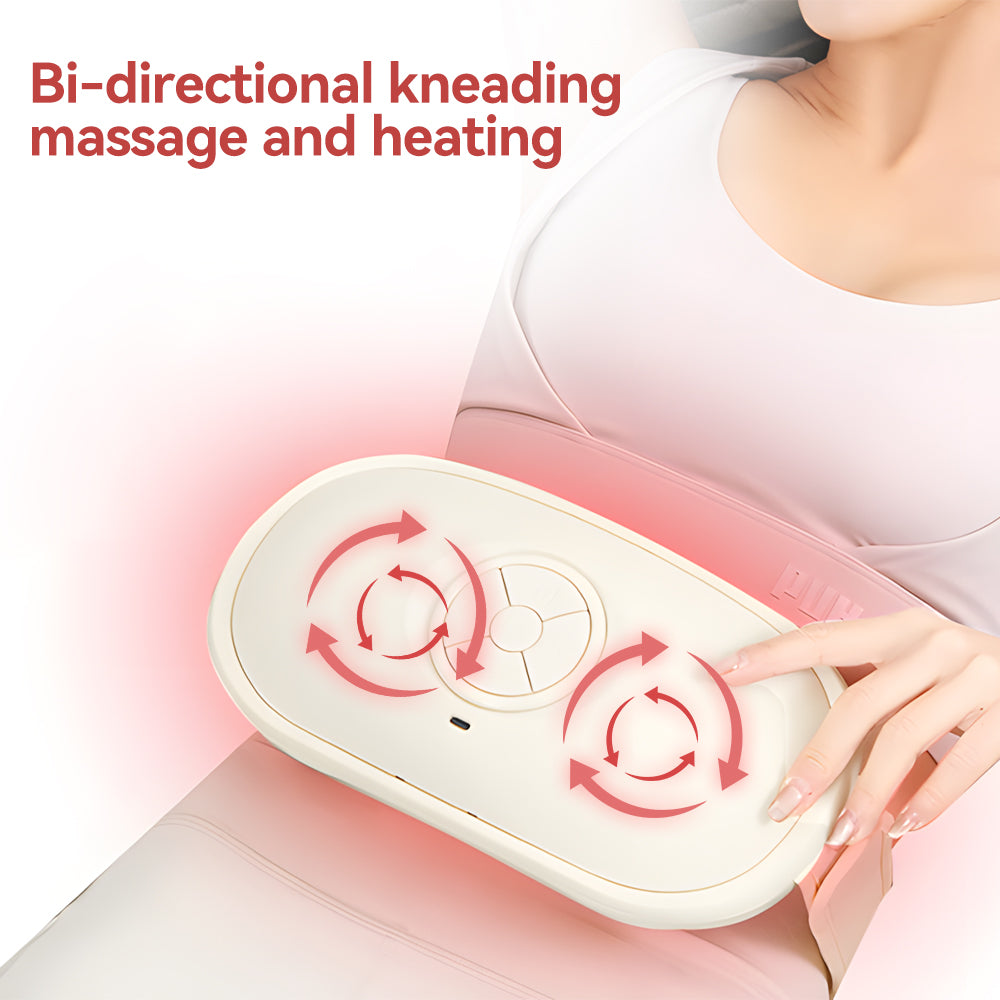 Warmte Buikmassager met Rood Licht — Draagbare Massage voor Buik & Rug-5