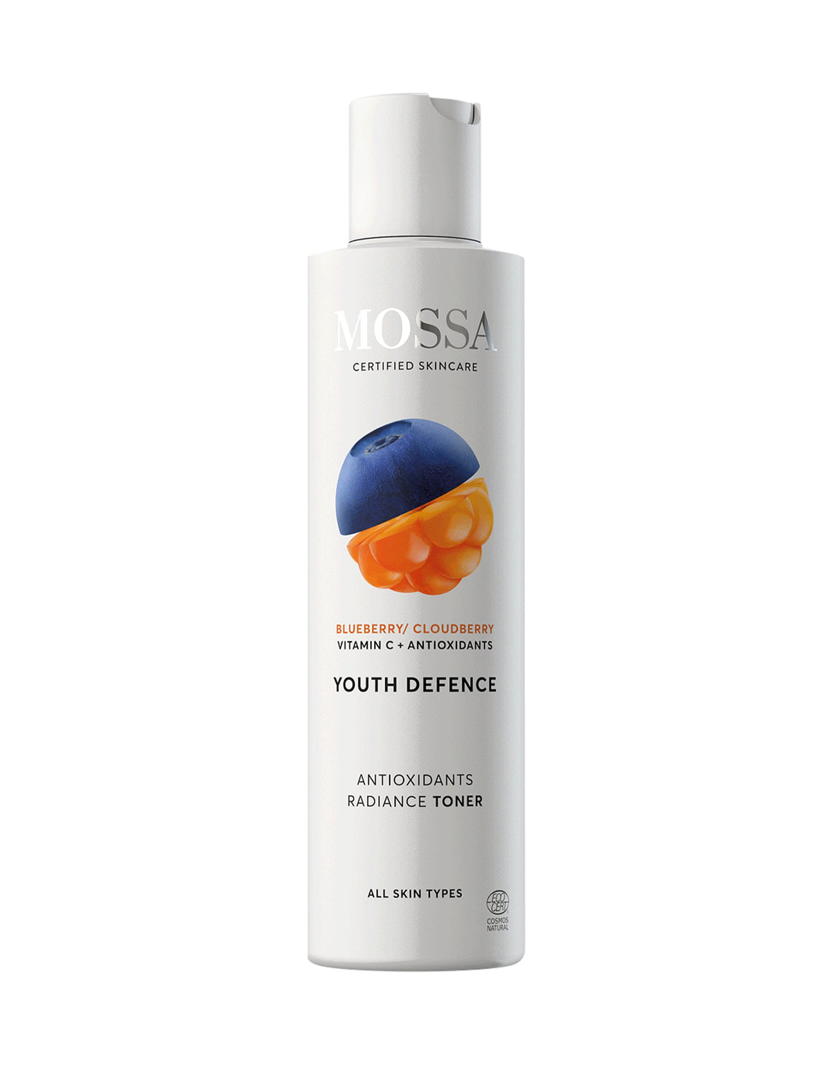MOSSA Youth Defence Antioxidant Toner — pleťová voda pro všechny typy pleti