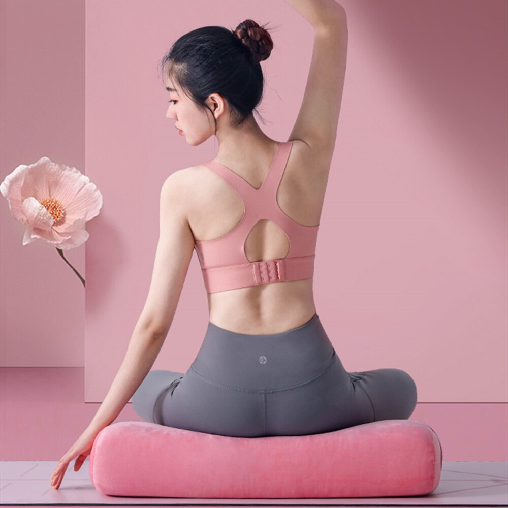 Yoga Bolster — Rechthoekig Meditatiekussen met Draaggreep
