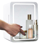 Mini Skincare Koelkast — Beauty Fridge met LED-spiegel
