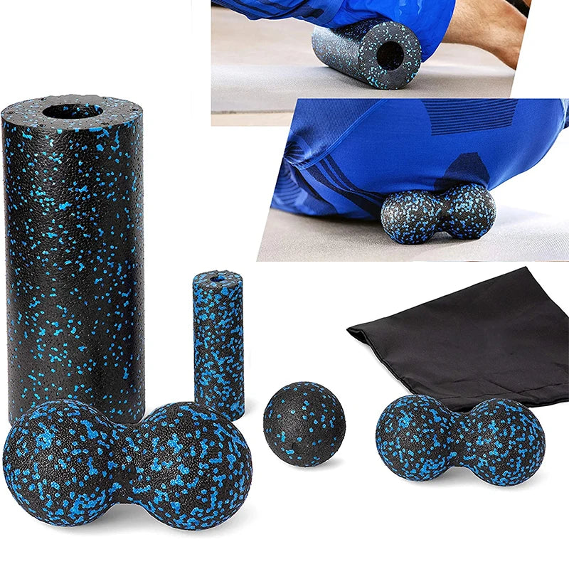 Fasciaroller set met massageballen