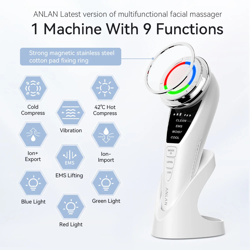 Microcurrent face lifting apparaat