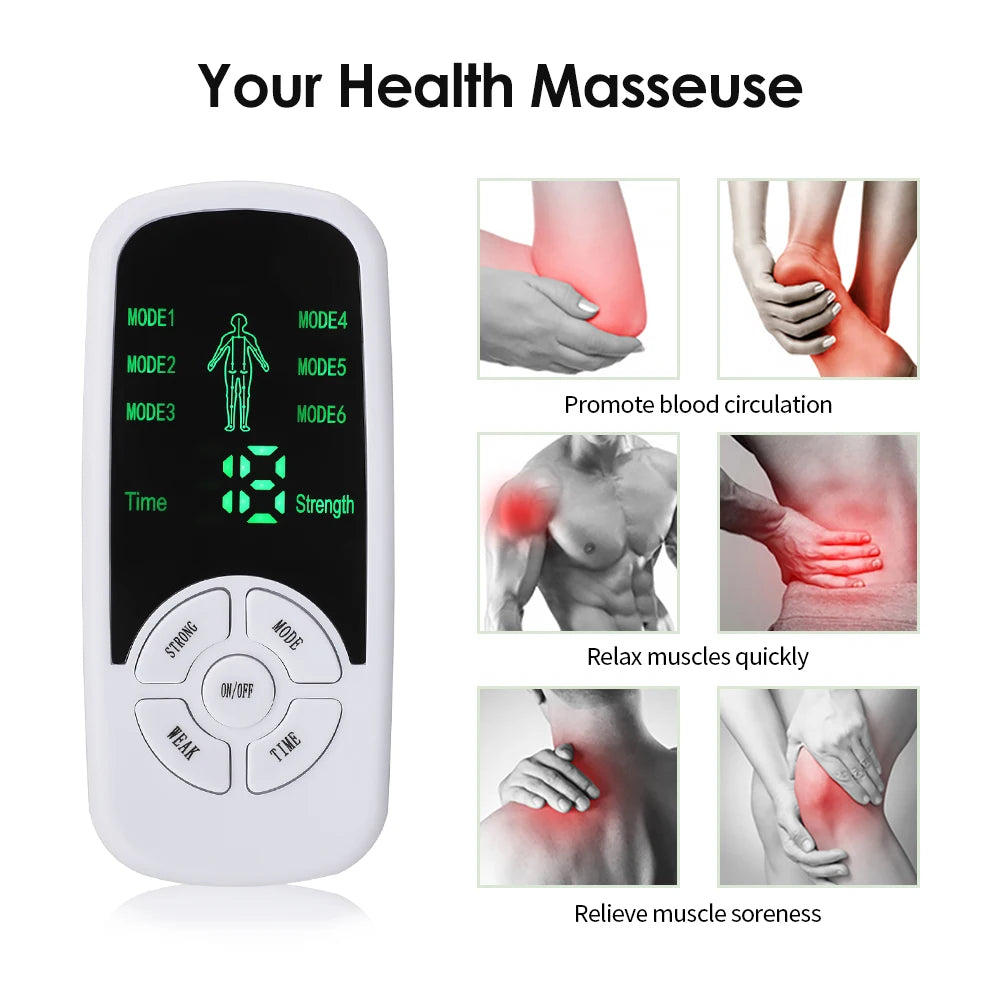 Appareil TENS — Stimulateur musculaire à électrodes-3