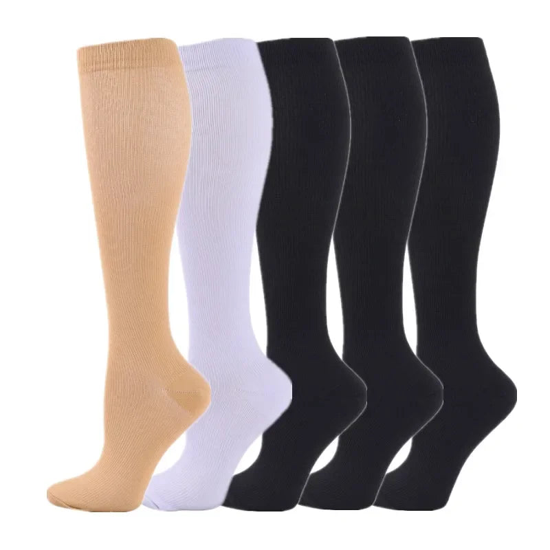 Compressiekousen mix kleuren