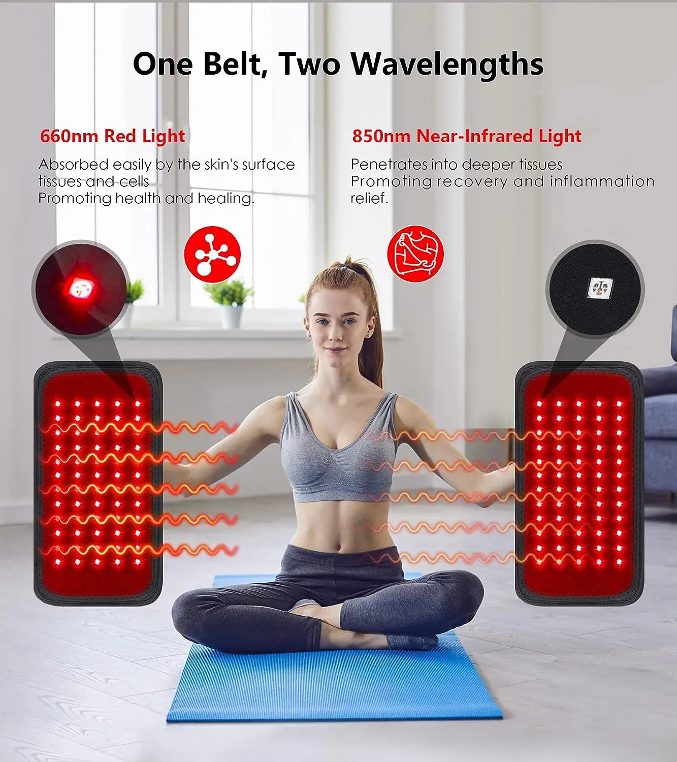 Lampe chauffante infrarouge — Pour les muscles et les articulations-5