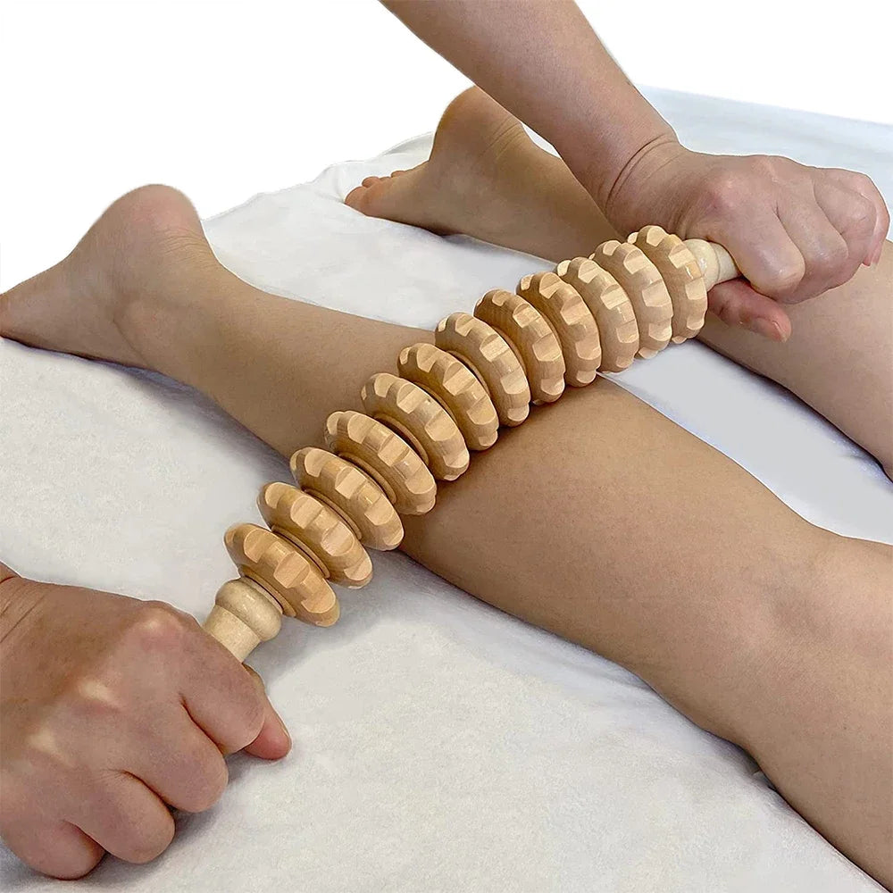 Houten Voetmassage Roller-4