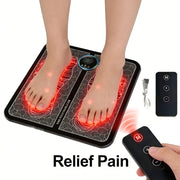 Tapis de massage des pieds EMS — Pliable