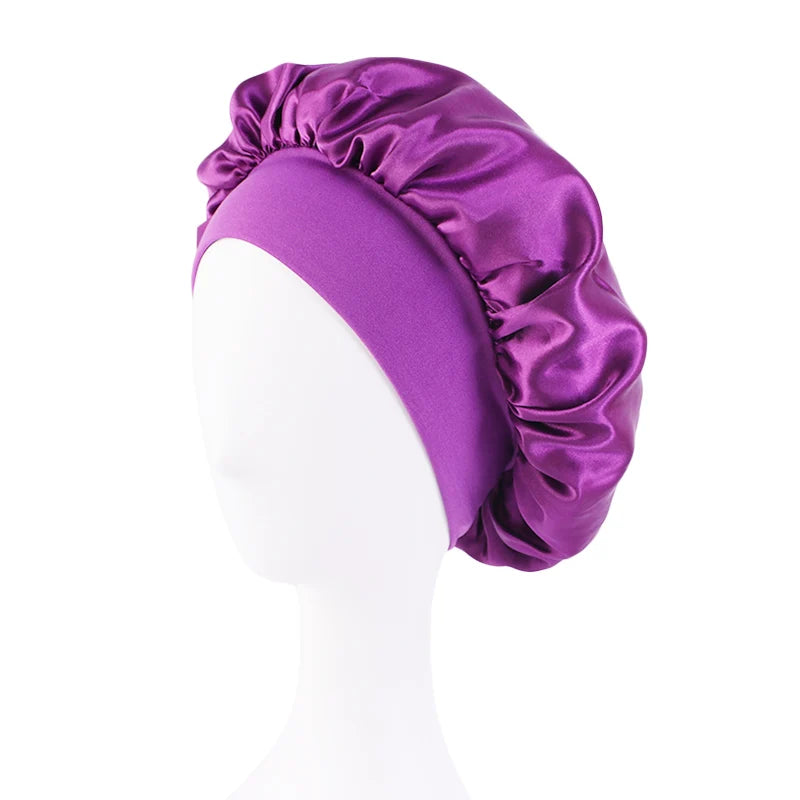 Satijnen Slaapmuts — Bonnet voor Haarbescherming-13