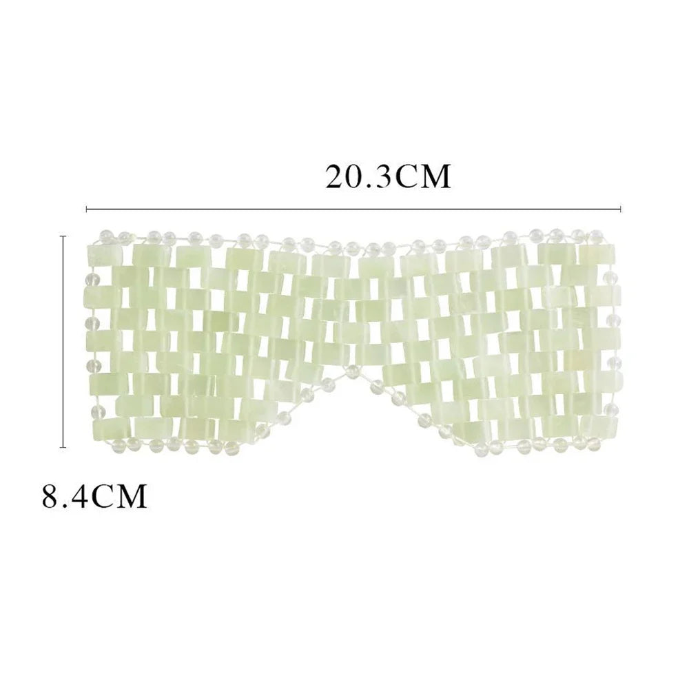 Jade Oogmasker — Verkoelend Massagemasker-6