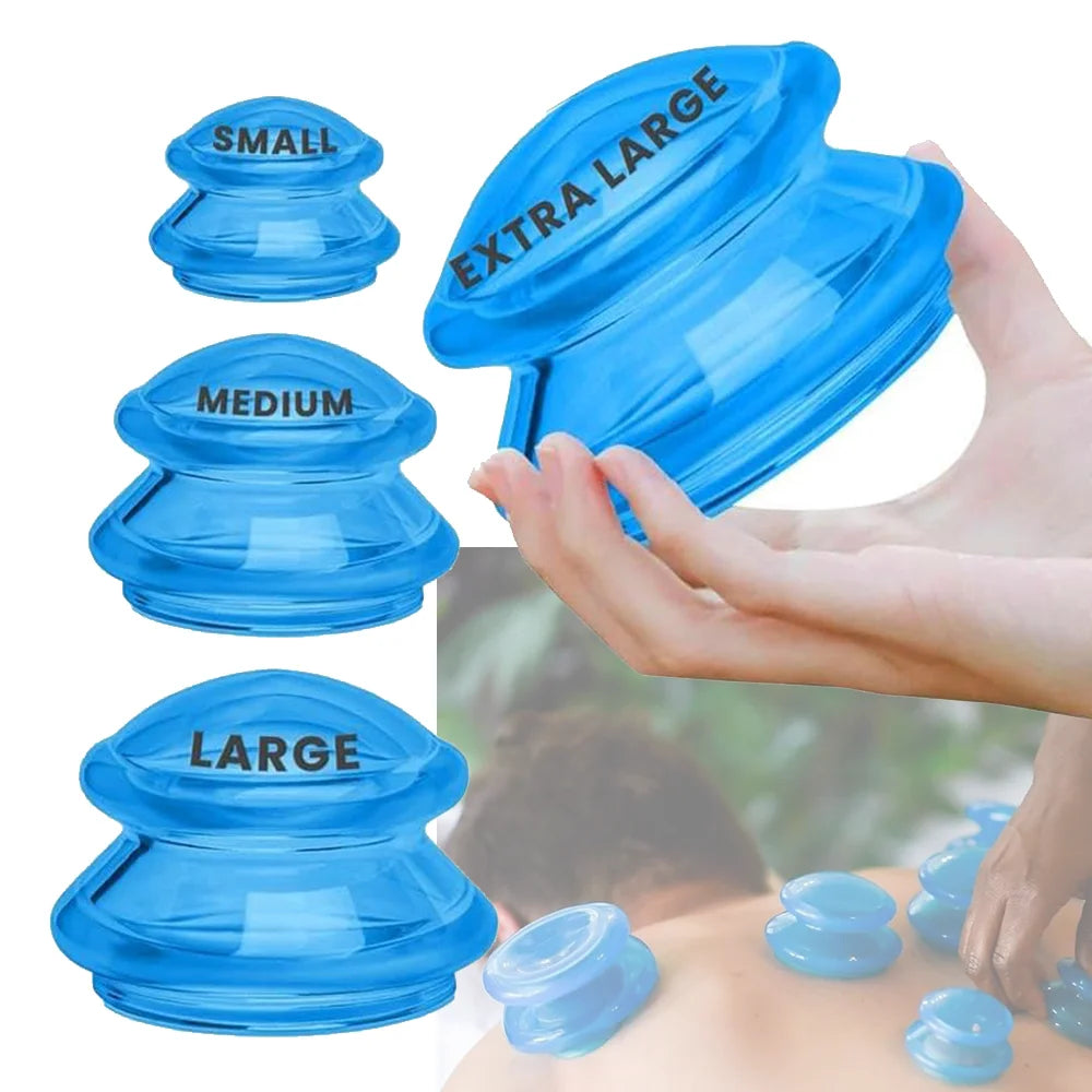 Siliconen cupping set