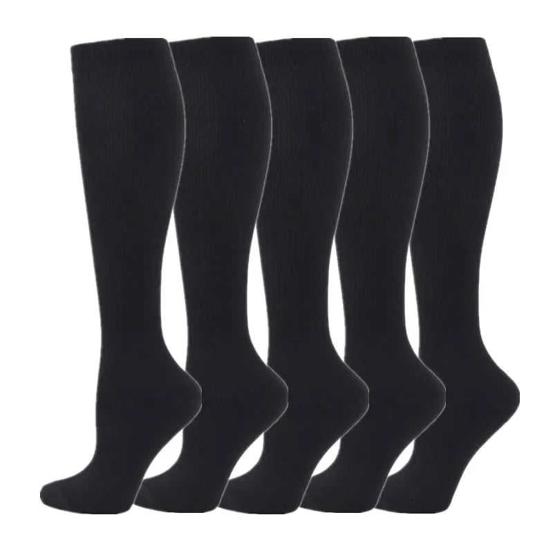 Compressiekousen zwart