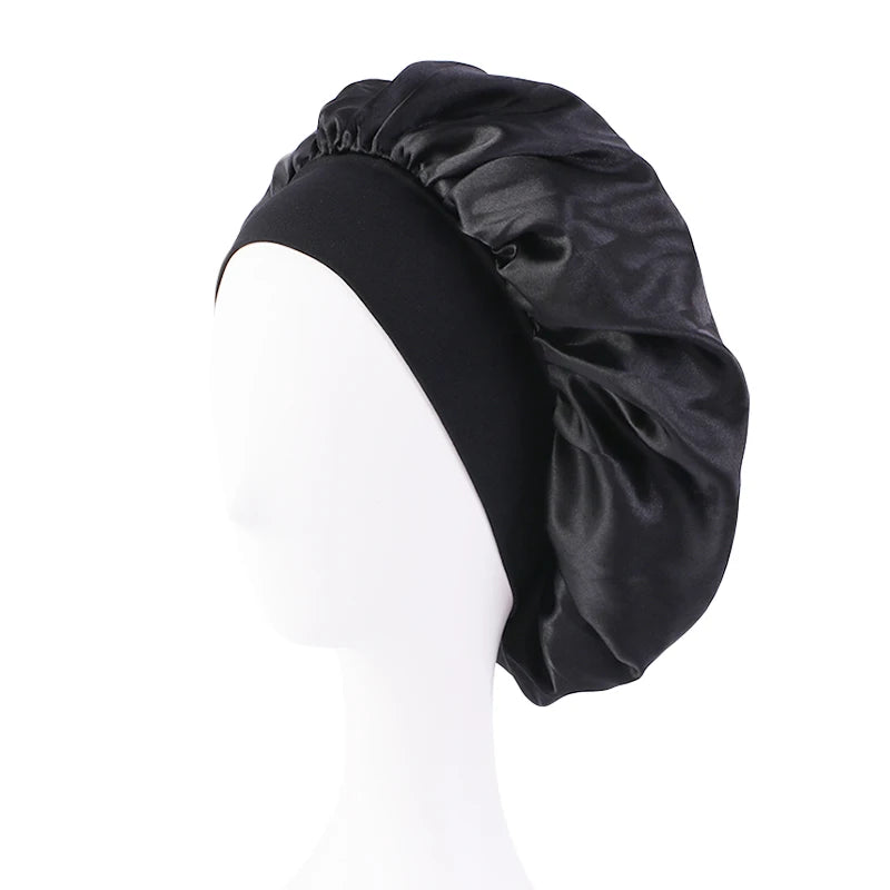 Satijnen Slaapmuts — Bonnet voor Haarbescherming-29