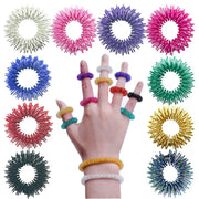 Akupressur-Ringe — 10er-Set