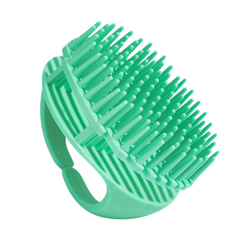 Scalp Massage Borstel — Siliconen Shampoo Borstel-7