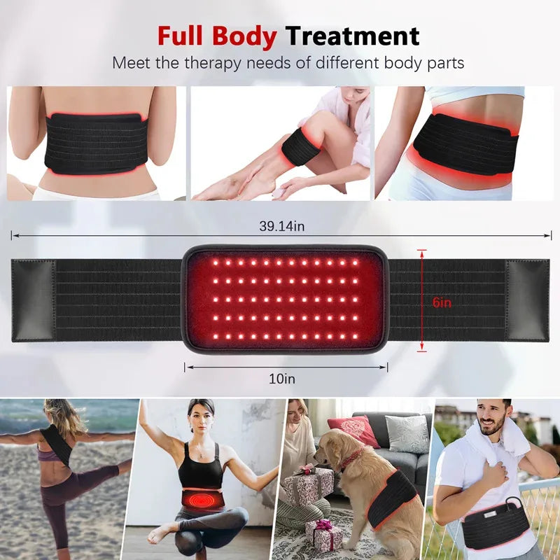 Rood Licht Therapie Gordel — Infrarood Wellness Belt-5