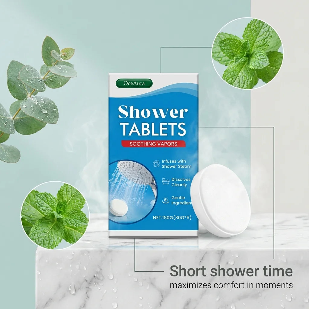 Shower steamers douchetabletten