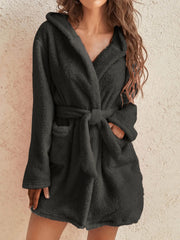 Flauschiger Bademantel – extra weiches Fleece