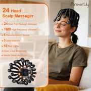 Masseur de Tête Électrique Octopus — Sans Fil