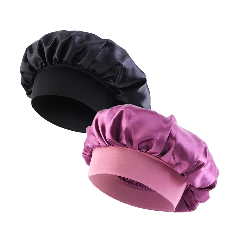 Satijnen Slaapmuts — Bonnet voor Haarbescherming-31
