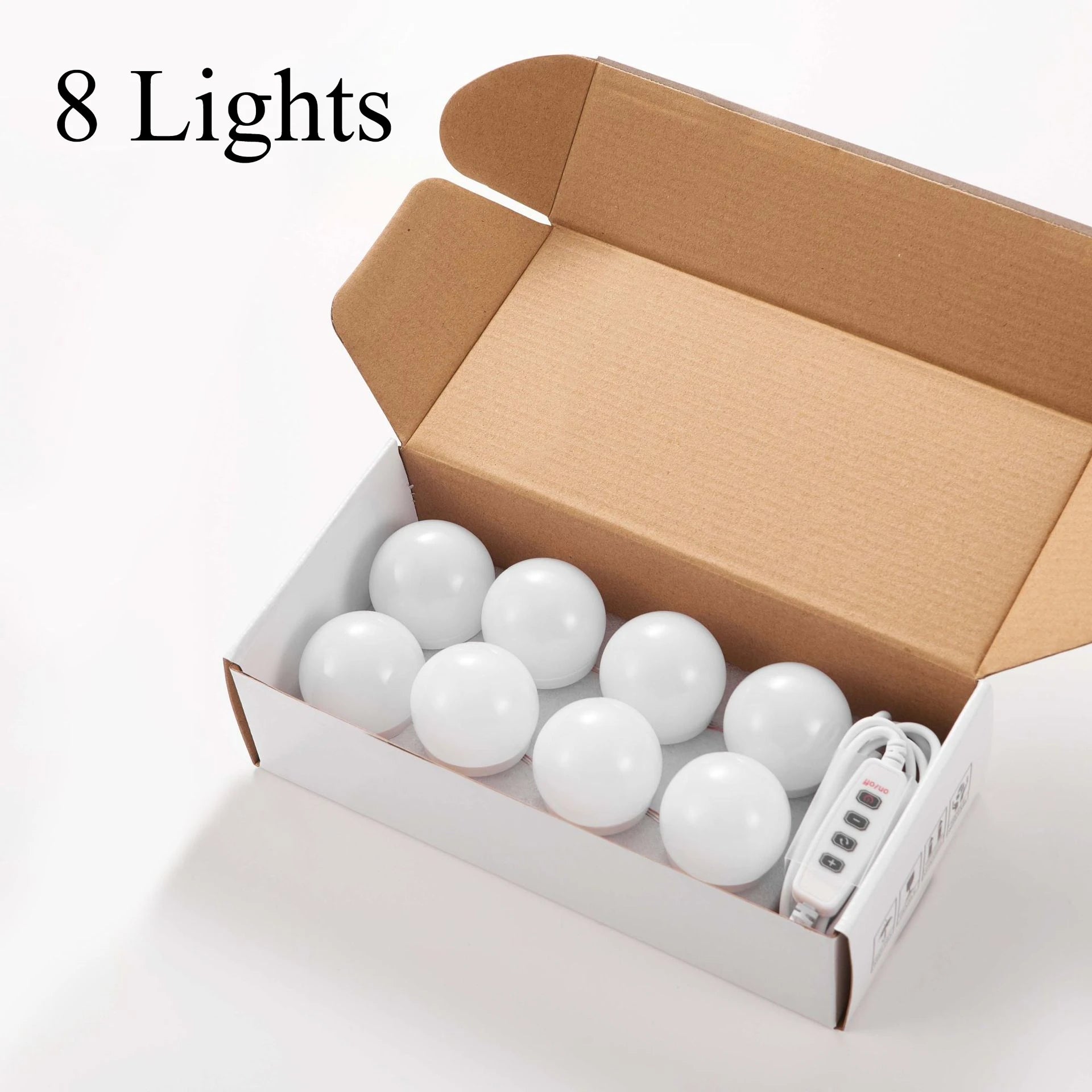 Hollywood Spiegelverlichting — Dimbare LED-lampen voor je Spiegel (USB)-9