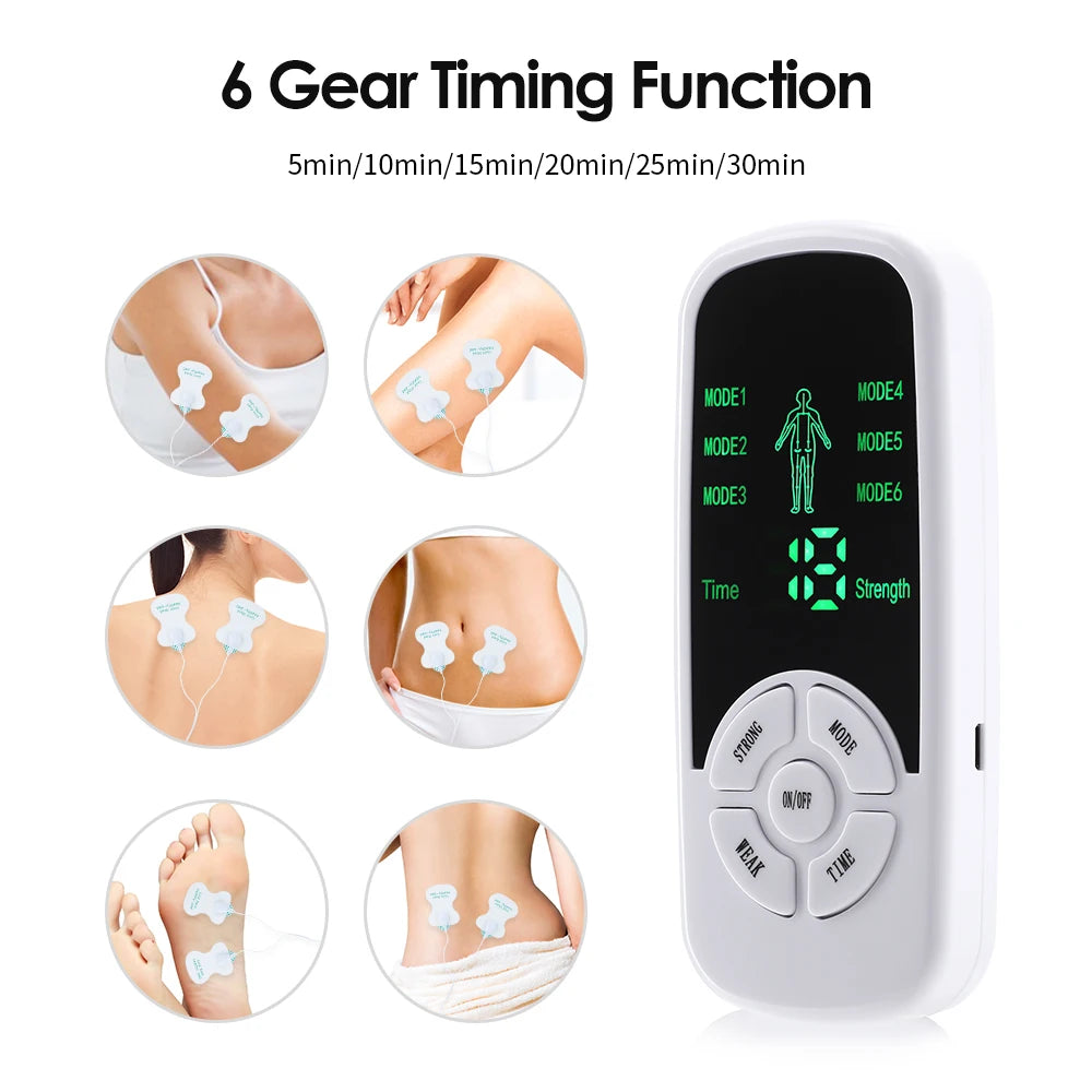 Appareil TENS — Stimulateur musculaire à électrodes-4