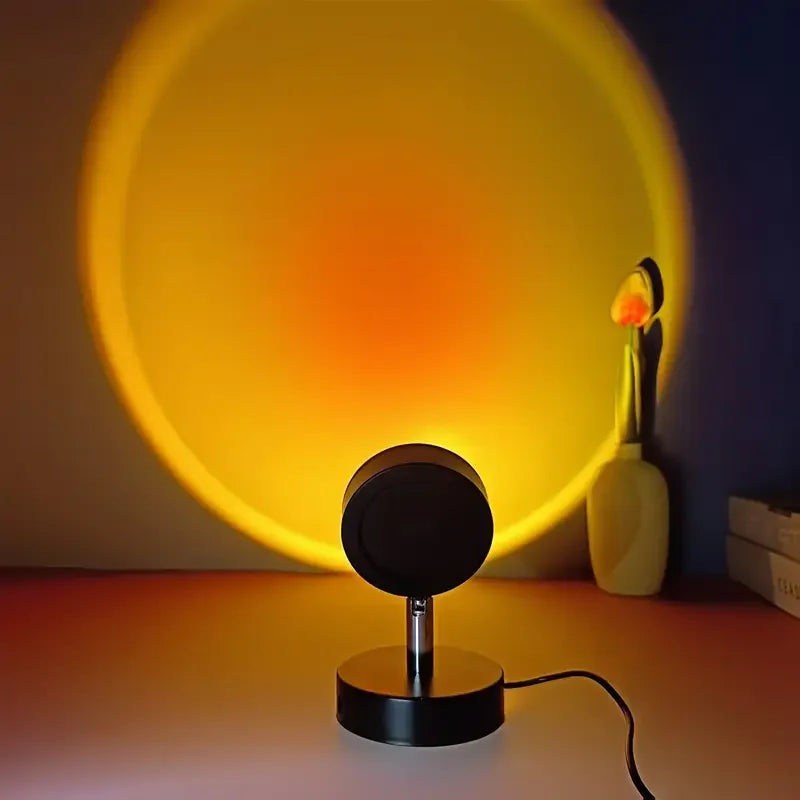Sunset lamp sfeerprojectie