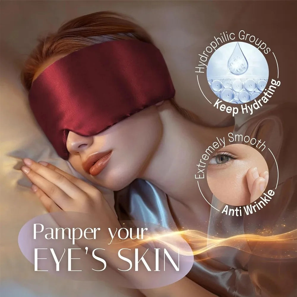 Moerbeizijde slaapmasker