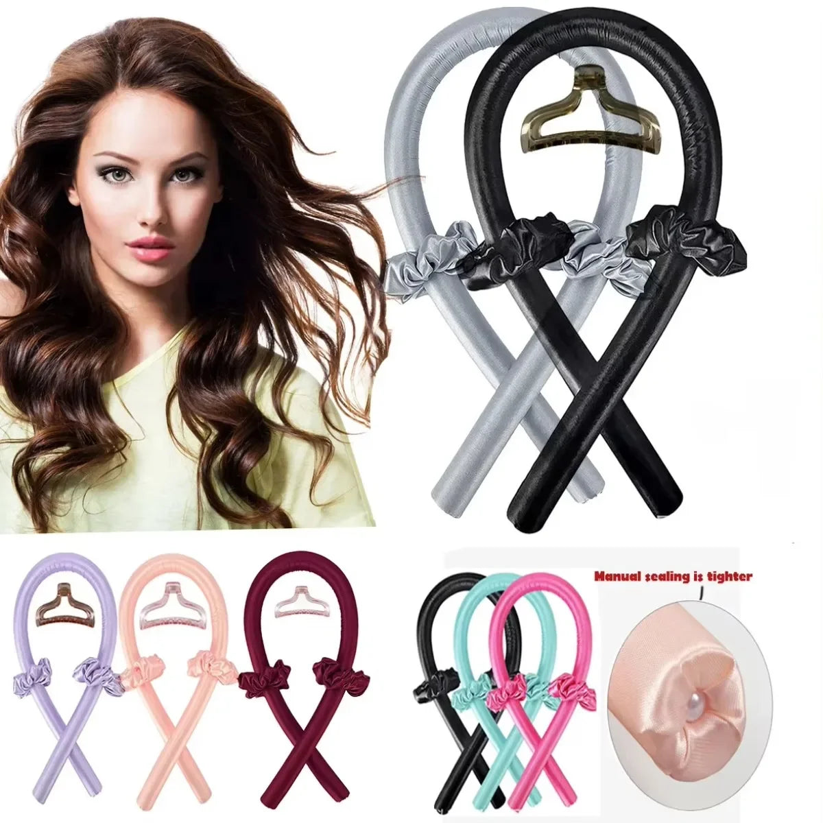 Heatless Curls Set — Krullen Zonder Hitte