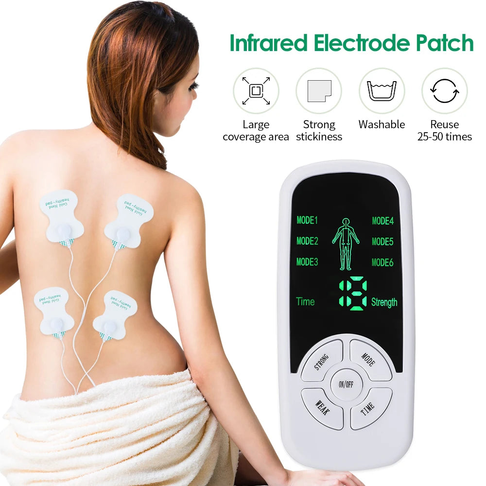 Appareil TENS — Stimulateur musculaire à électrodes-5