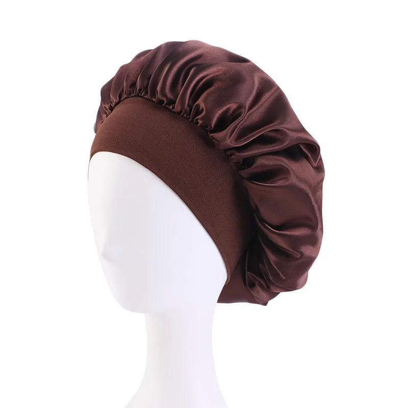 Satijnen Slaapmuts — Bonnet voor Haarbescherming-24