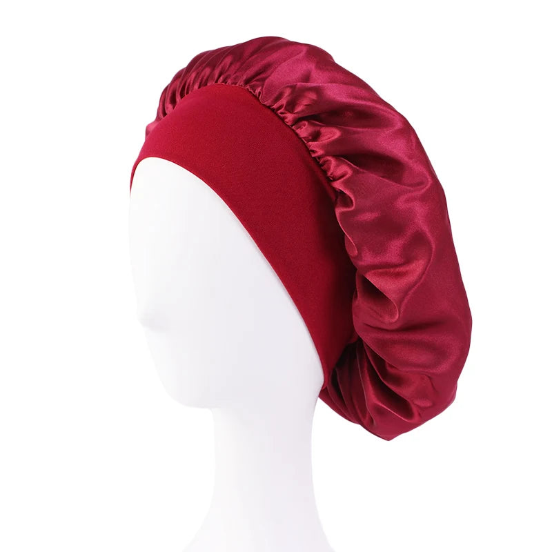 Satijnen Slaapmuts — Bonnet voor Haarbescherming-8