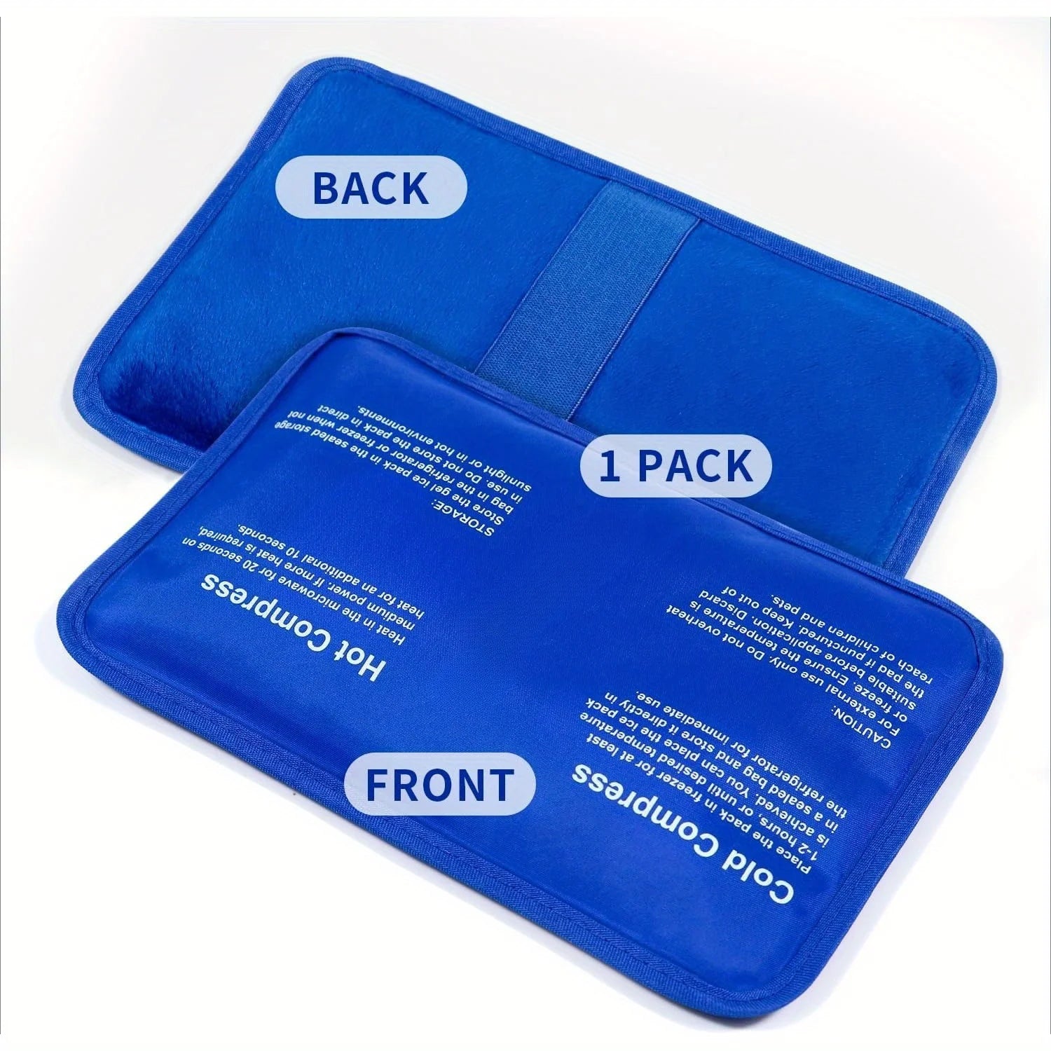 Packs de Gel Chaud & Froid — Lot de 2 Réutilisables