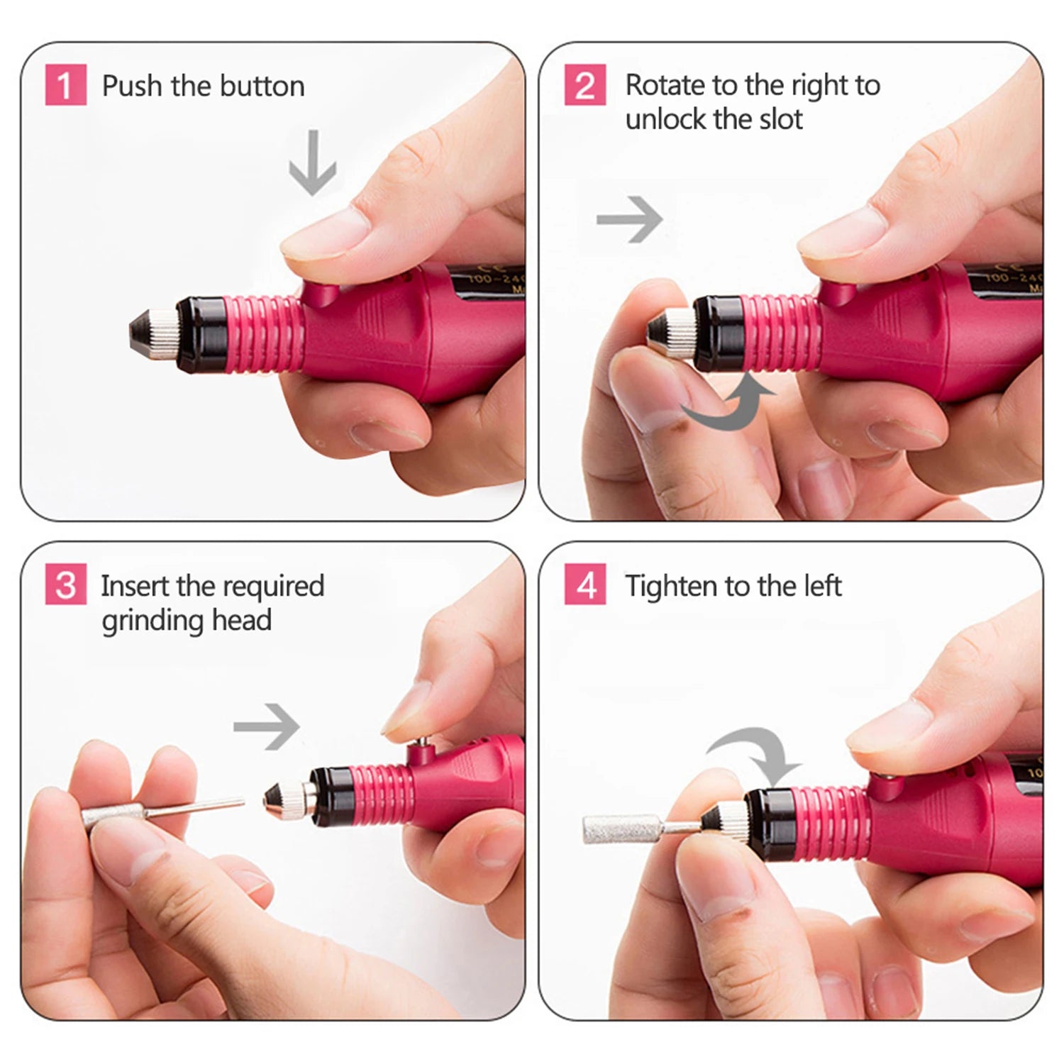 Elektrische Pedicureset