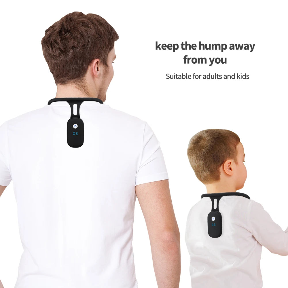 Smart posture trainer draagwijze