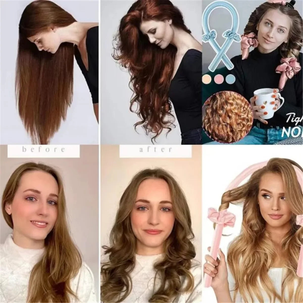 Heatless Curls Set — Krullen Zonder Hitte-6