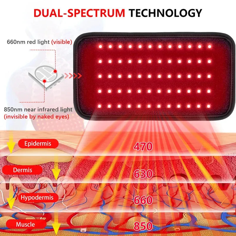 Rood Licht Therapie Gordel — Infrarood Wellness Belt-3