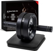 Ab Roller — Roue Abdominale avec Tapis de Genoux