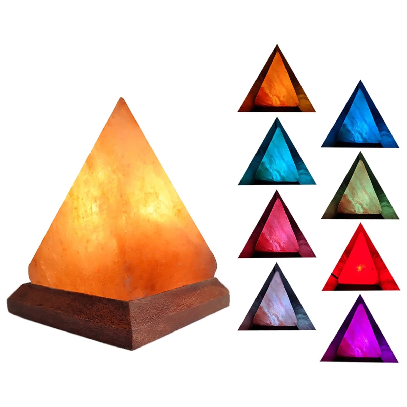 Himalaya zoutlamp warm licht