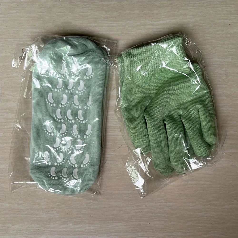 Gel Handschoenen Sokken Set
