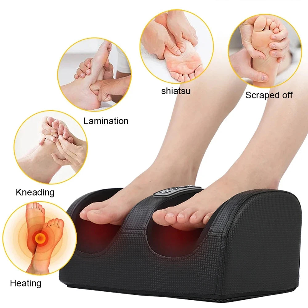 Shiatsu kneedmassage rollers