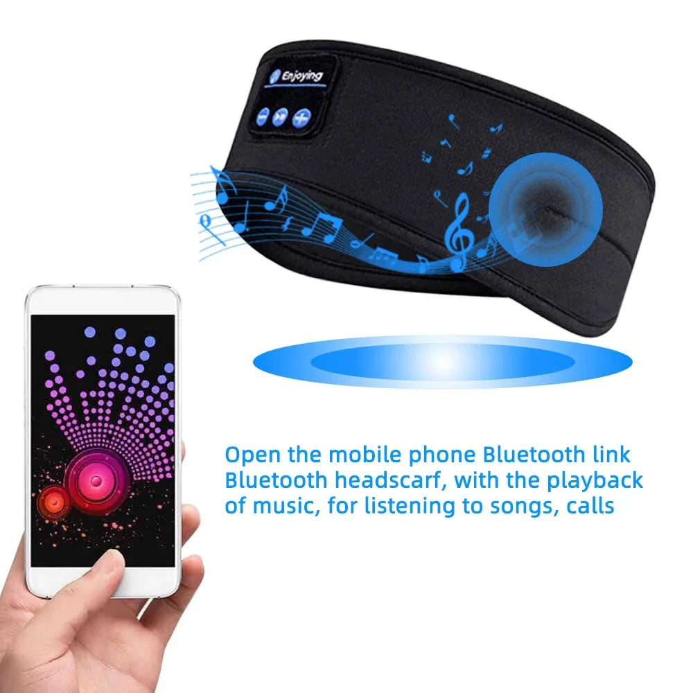 Slaapkoptelefoon — Bluetooth Hoofdband-3