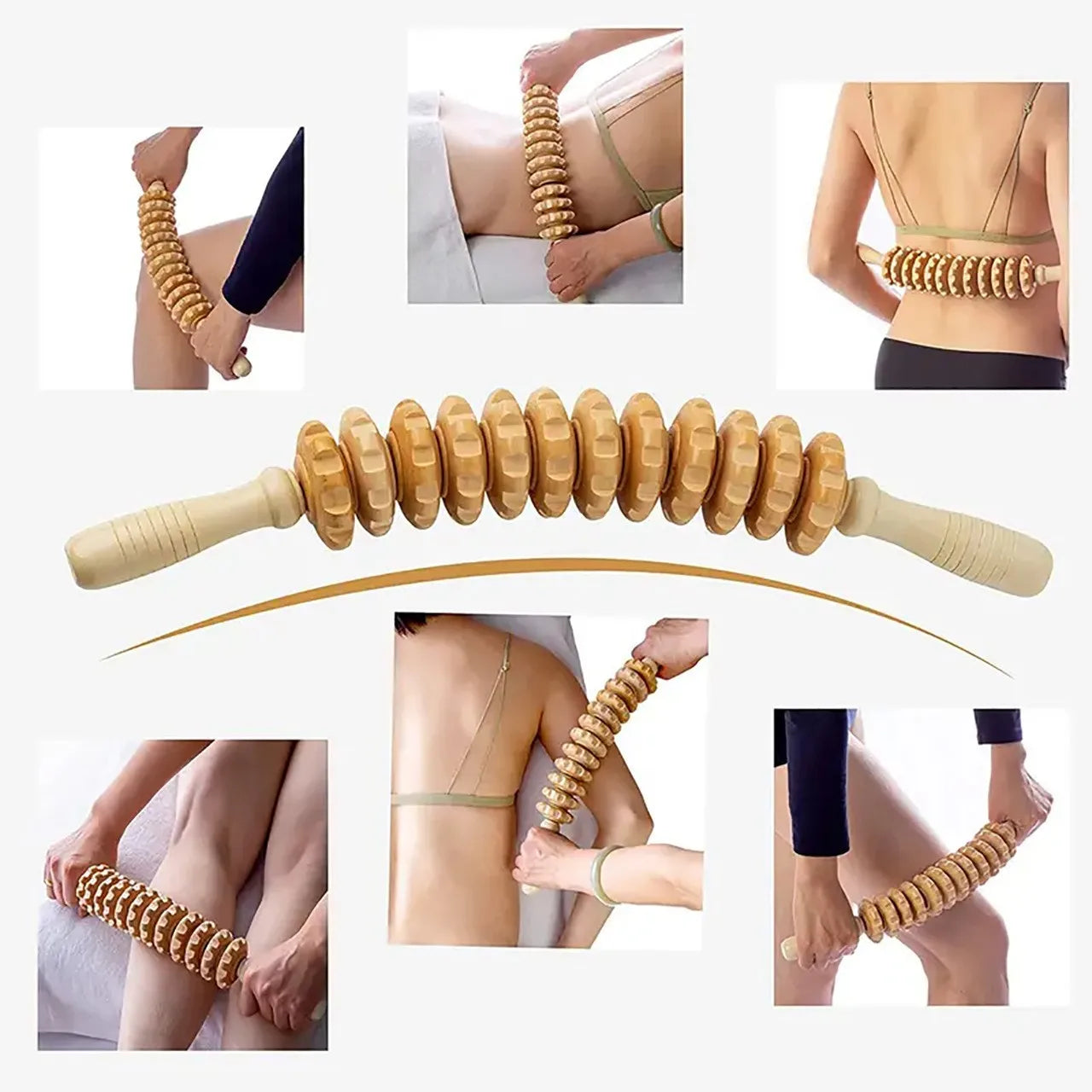 Houten Voetmassage Roller