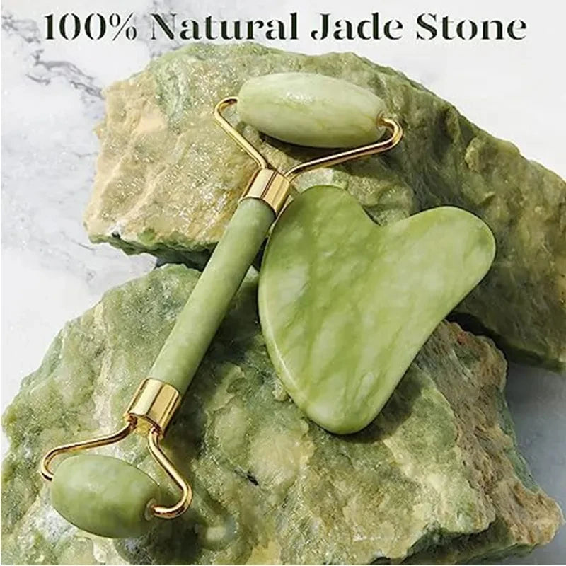 Gua sha natuursteen set