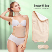 Castor Oil Pack Wrap — Herbruikbaar Wonderolie-Kompres