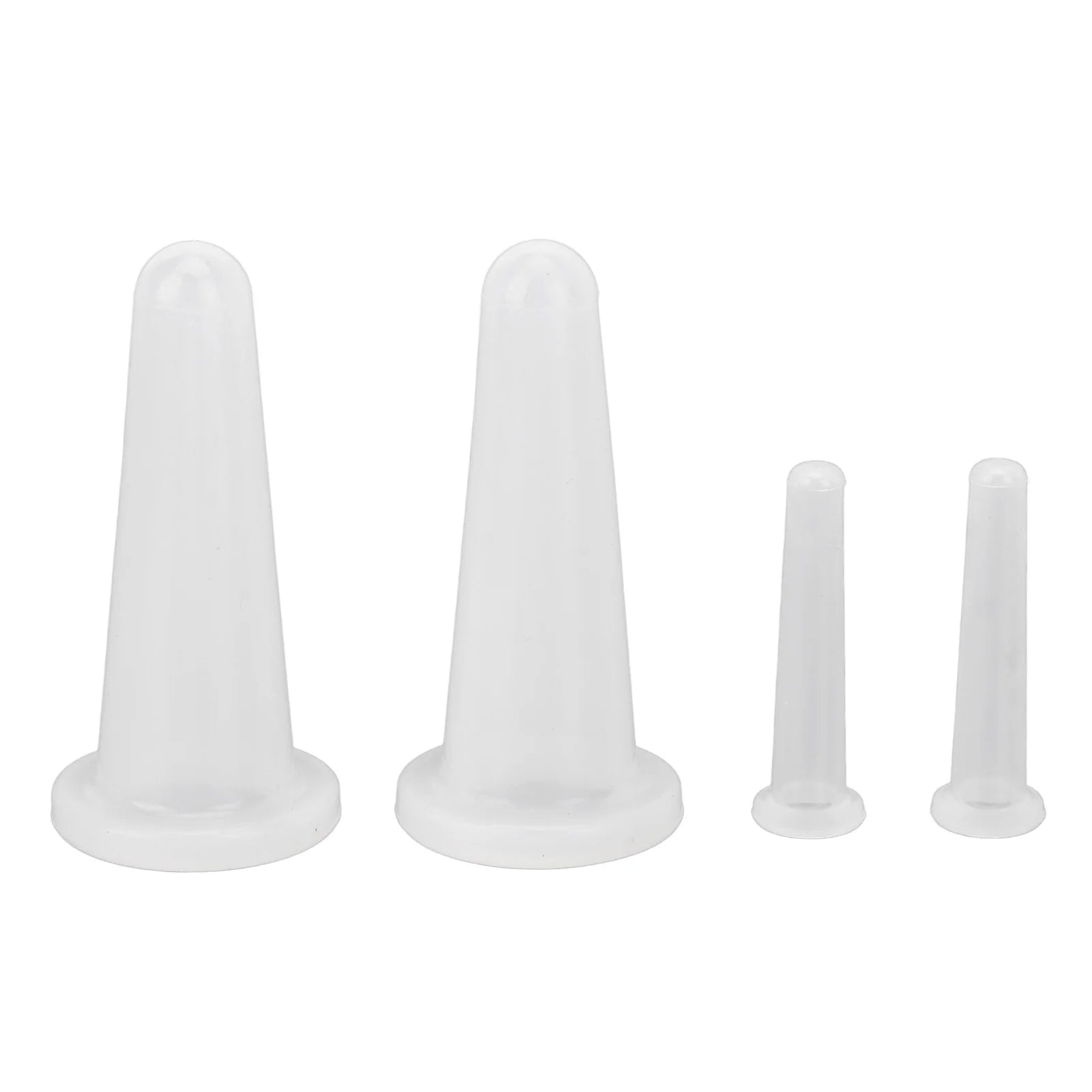 Cupping Set — Siliconen Gezichtscups (4 Stuks)