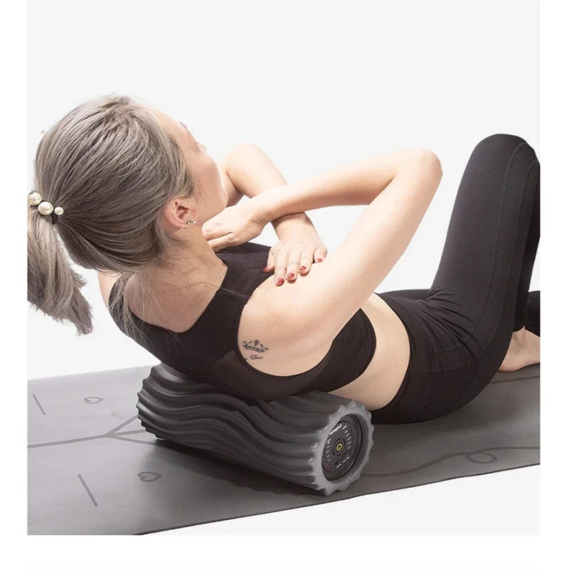 Foam roller met trilfunctie