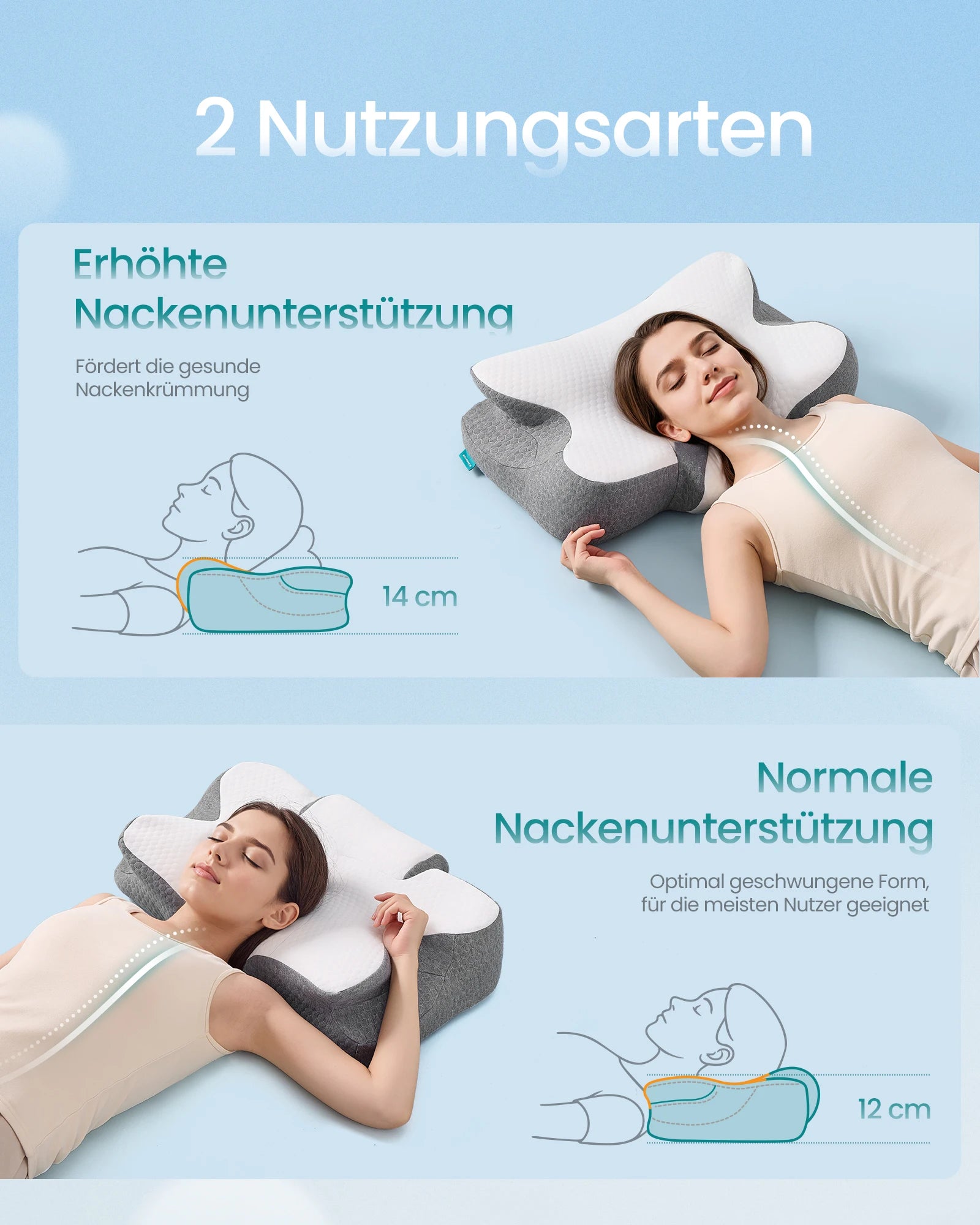 Traagschuim nekkussen