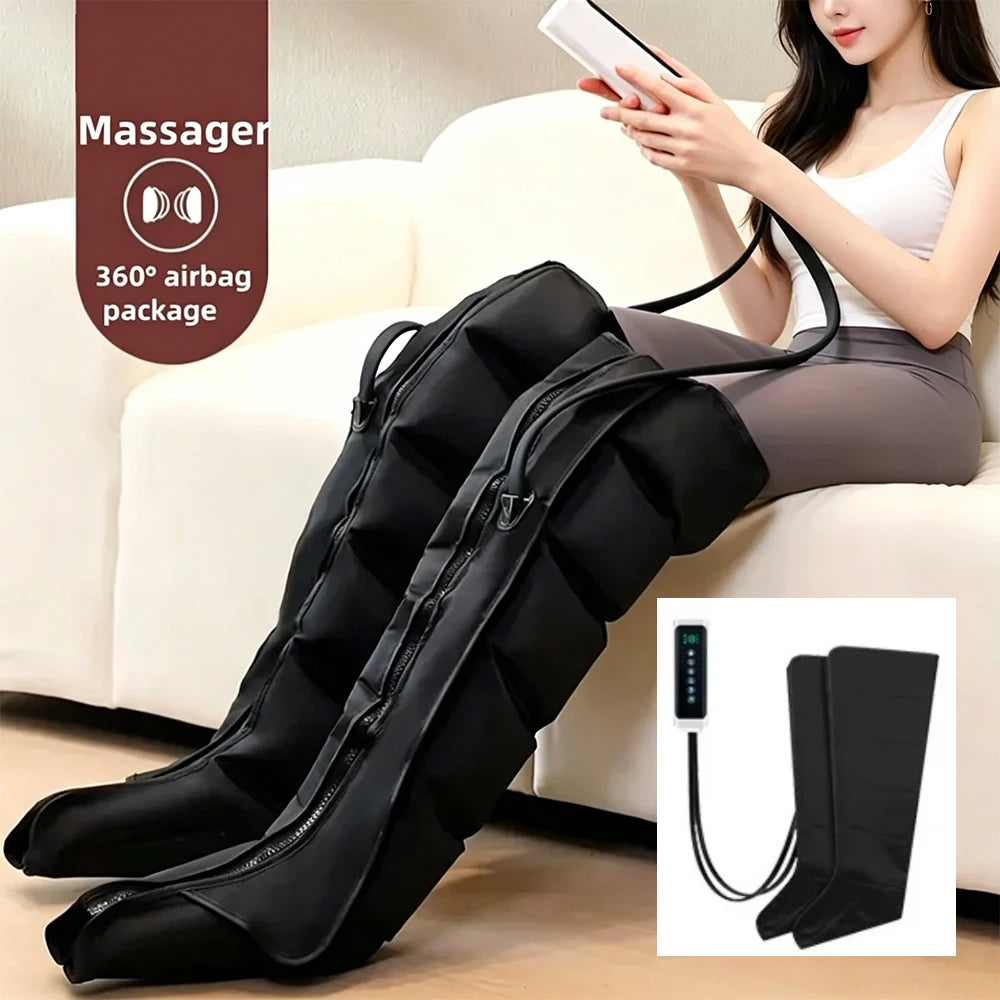 Compressie beenmassage boots ontspanning